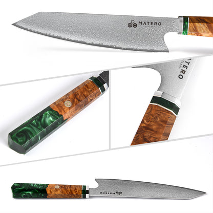 Forest Epoxid-Damast Kiritsuke 20 cm